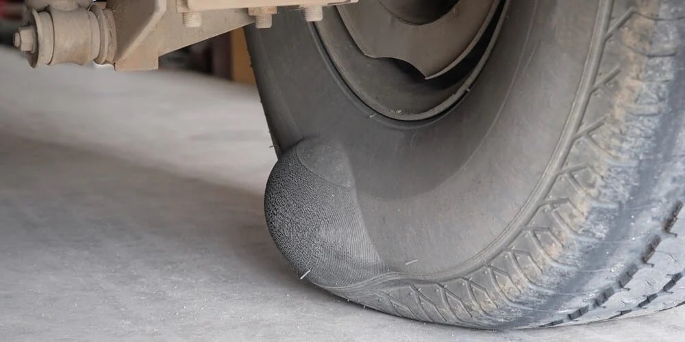 rear tire out of balance symptoms