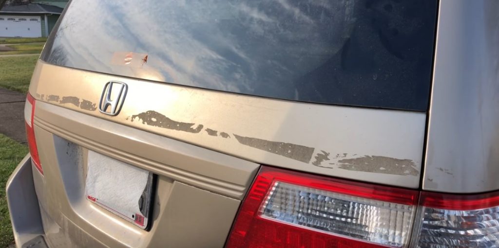 how to remove stickers from car